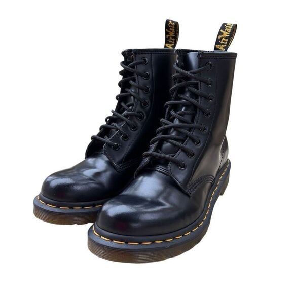 Dr. Martens The Original 1460 Boots Lace Up Air Cushion Sole Resistant Size 6L - Picture 9 of 10